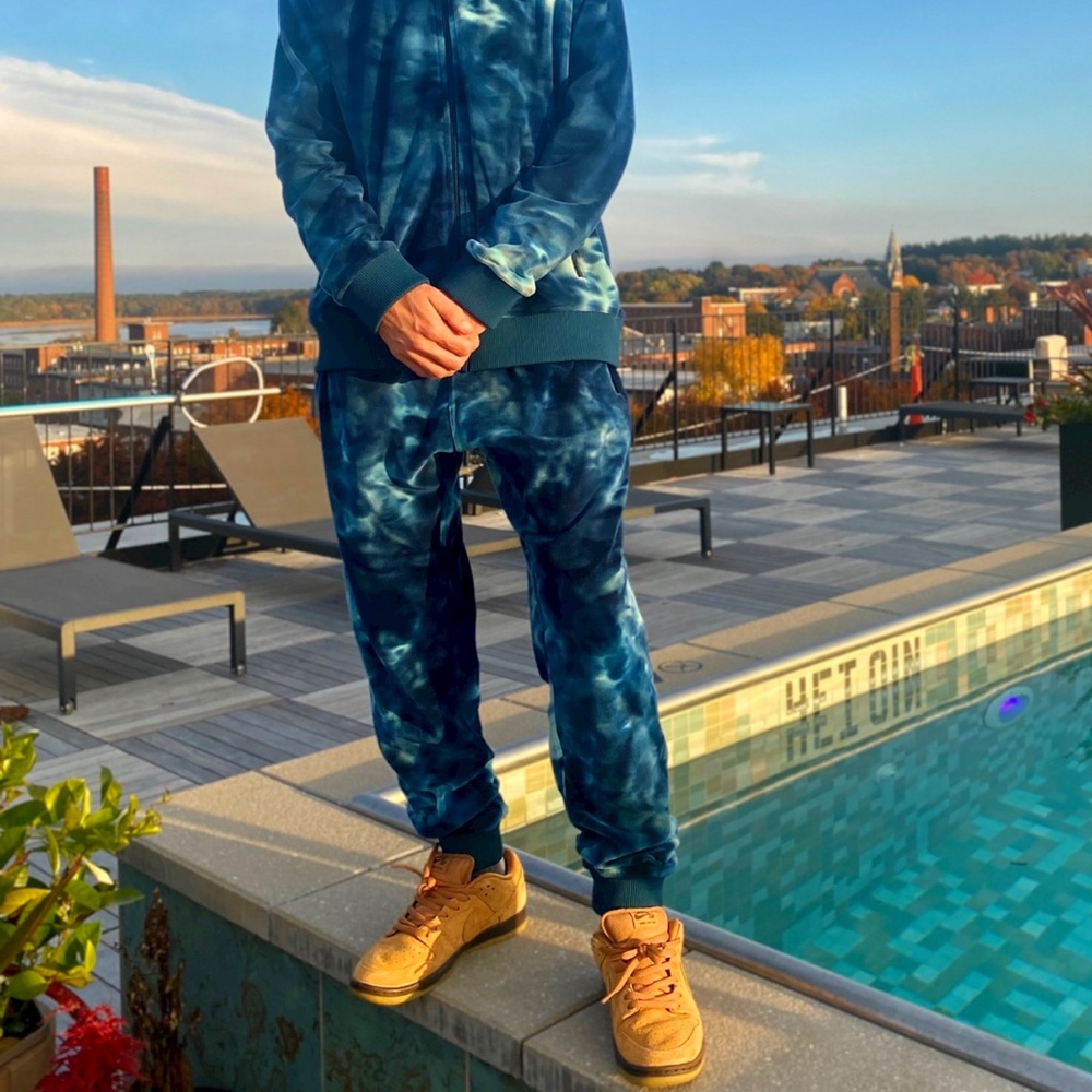 Mine 77 x burton snowboard velour pant